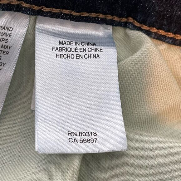 Lucky Brand Bridgette Skinny High Rise Jeans Blue Distressed Denim 8 / 29 - Picture 7 of 8